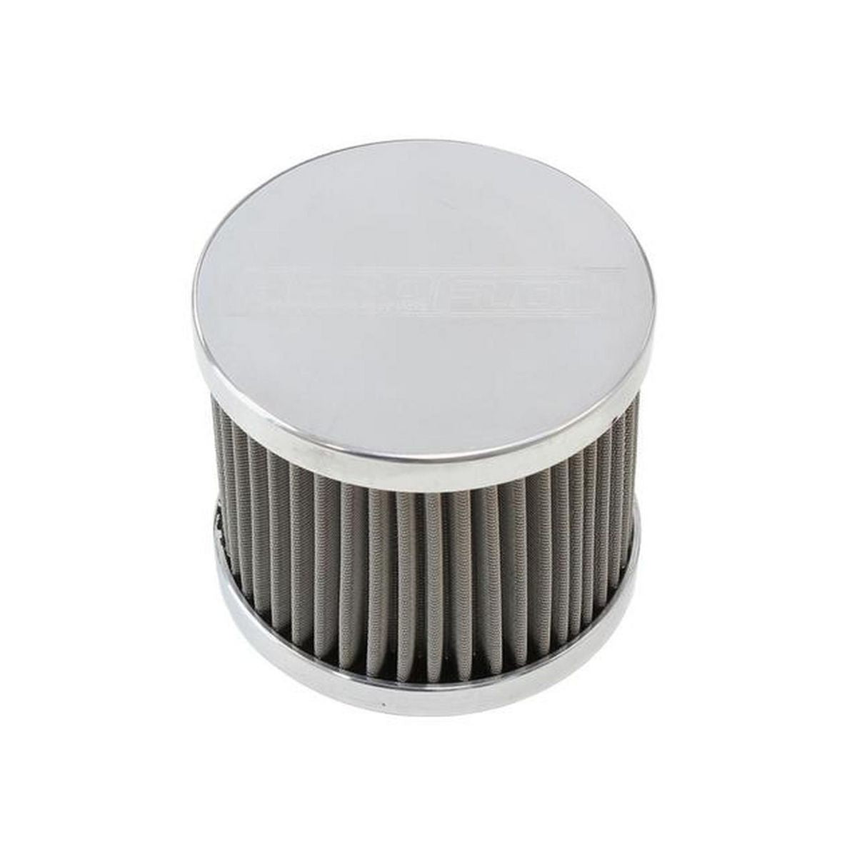 Aeroflow AF77-1002 Universal Breather Tank -8AN S/S Billet Breather