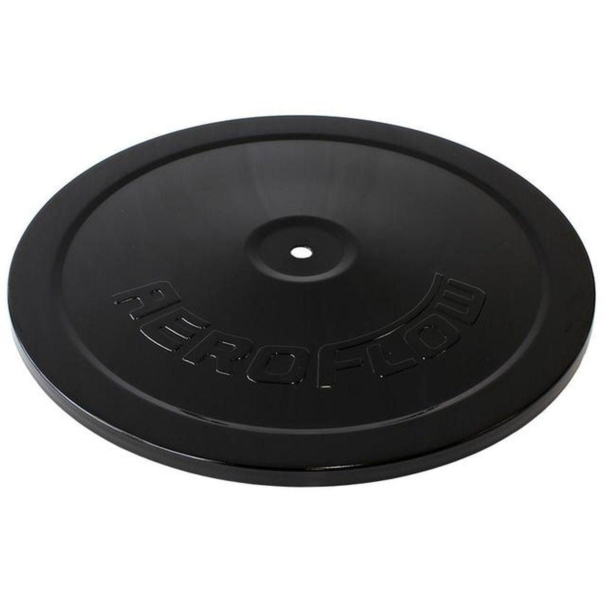 Aeroflow 9" Black Steel Top Plate Only