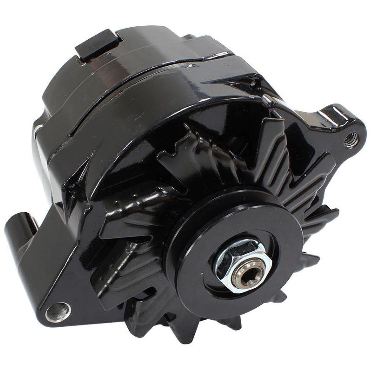Aeroflow Black 140 Amp 1 Or 3 Wire Alternator Fits Ford