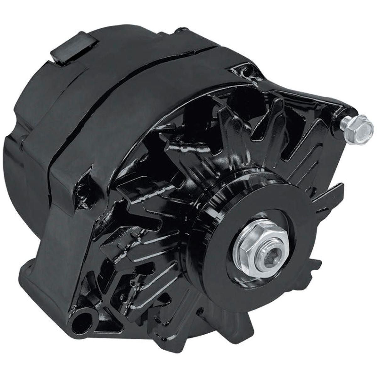 Aeroflow Black 120 Amp 1 Or 3 Wire Alternator Suits GM
