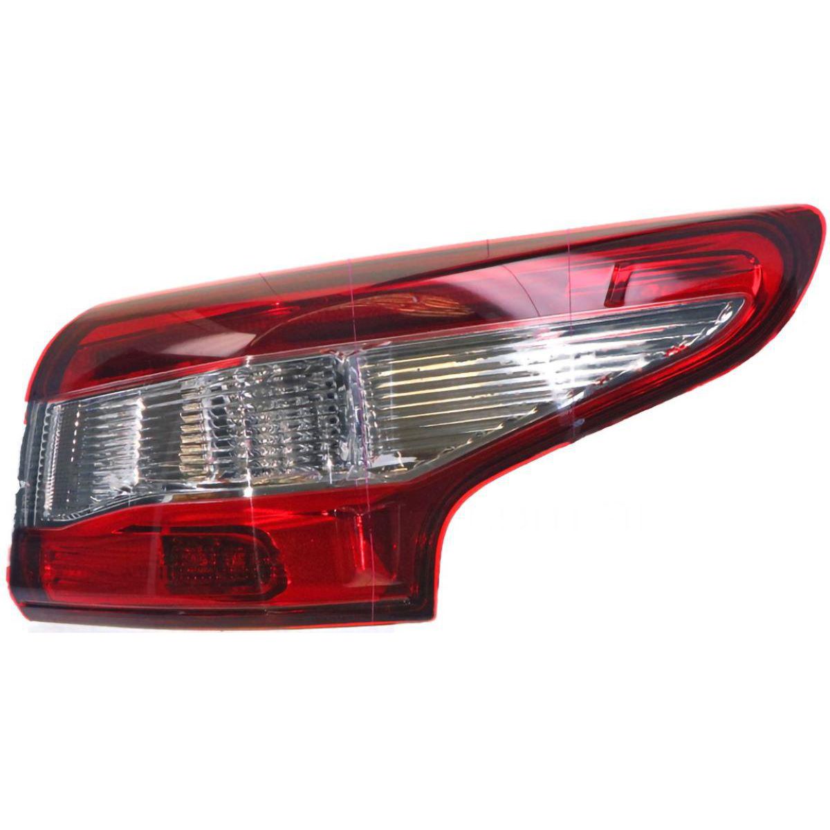 APG All Crash Black Red/Clear Tail Lamp Drivers Side Certified Suits Nissan Qashqai J11 2014 to 2018 NDC-21040RHQ