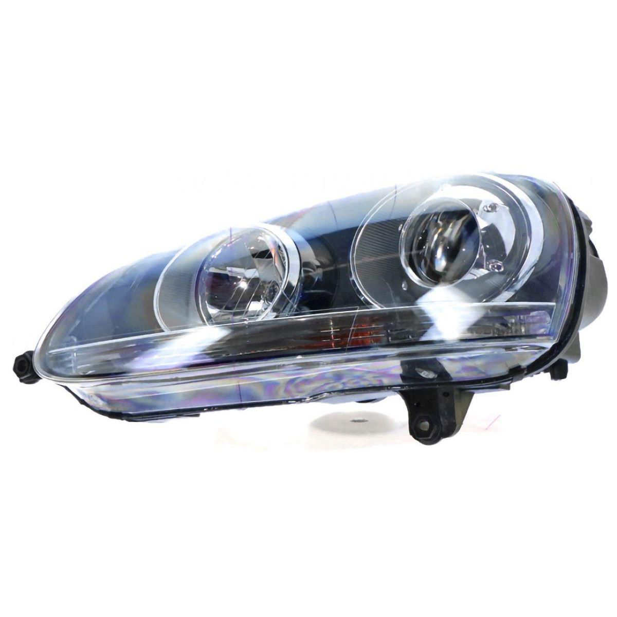 APG All Crash Xenon Head Lamp Passenger Side OES suits Volkswagen Golf/Jetta 2006 to 2011 VGF-21030LHP