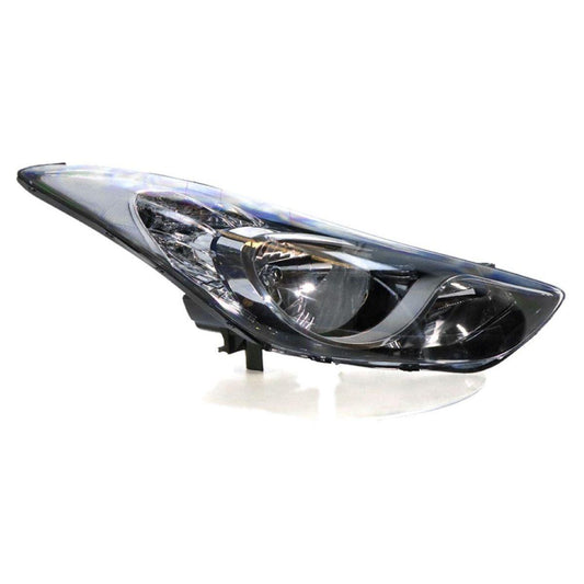 APG All Crash Halogen Head Lamp Drivers Side Certified Suits Hyundai Elantra MD 2011 to 2013 HLI-21030RHQ