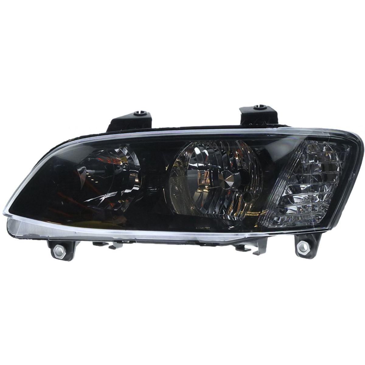APG All Crash Black Head Lamp Passenger Side Certified suits Holden Commodore VEII 9/2010 to 4/2013 GVE-21033LHQ