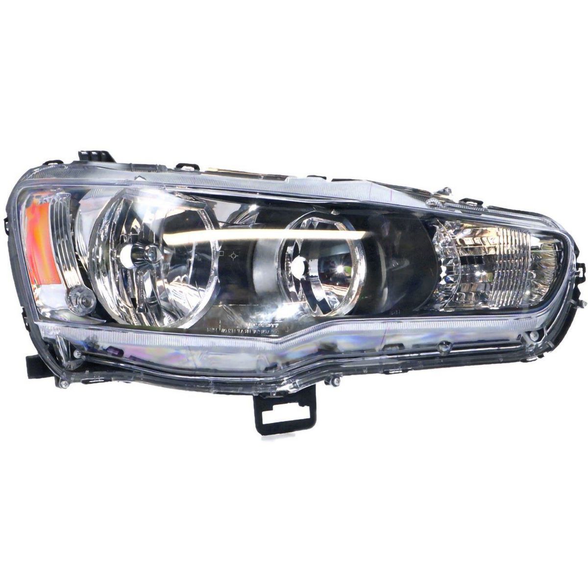 APG All Crash Halogen Head Lamp Drivers Side Certified suits Mitsubishi Lancer CCM-21031RHQ