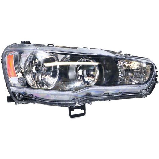 APG All Crash Halogen Head Lamp Drivers Side Certified suits Mitsubishi Lancer CCM-21031RHQ