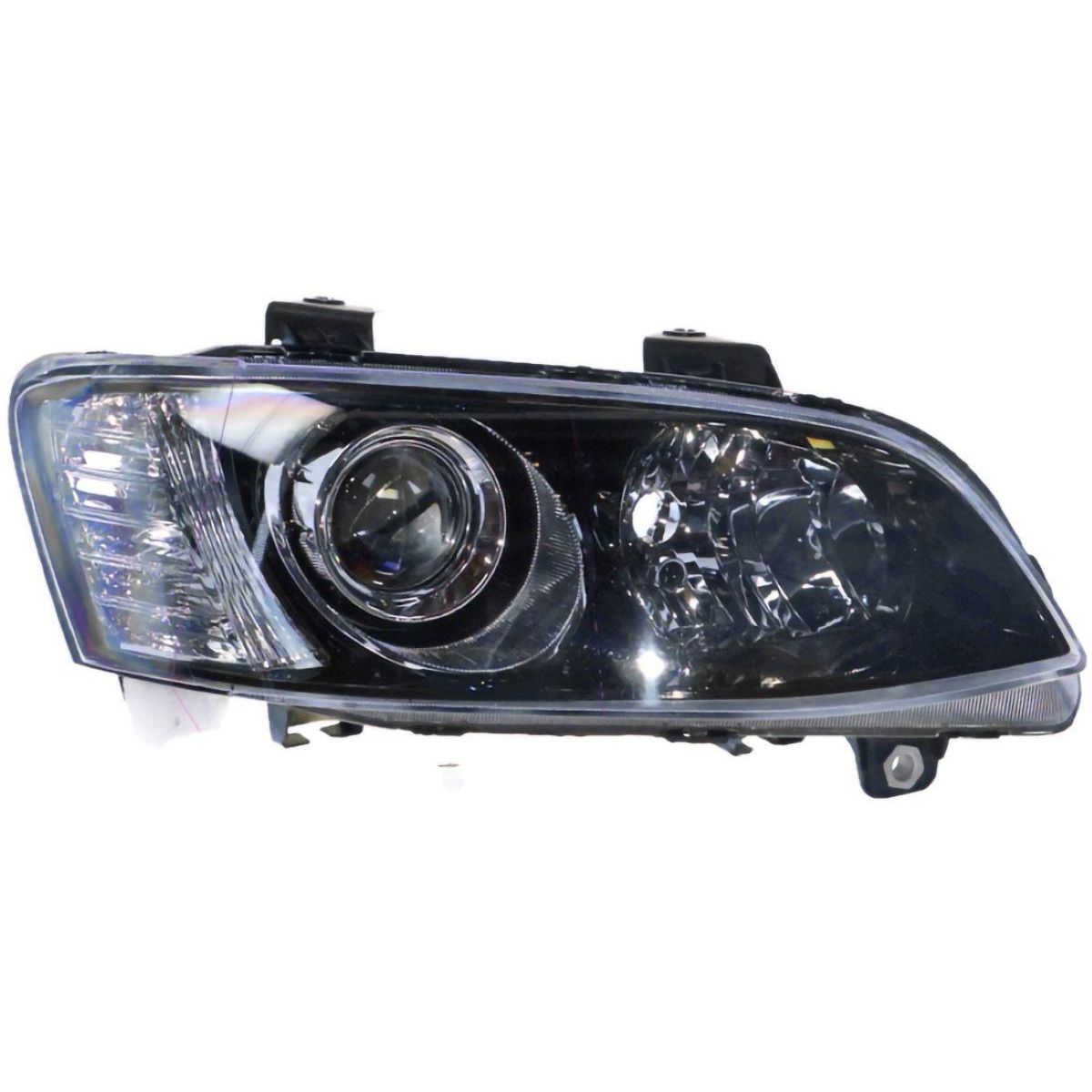 APG All Crash Black Projector Head Lamp Drivers Side Certified suits Holden Commodore VEII 9/2010 to 5/2013 GVE-21034RHQ