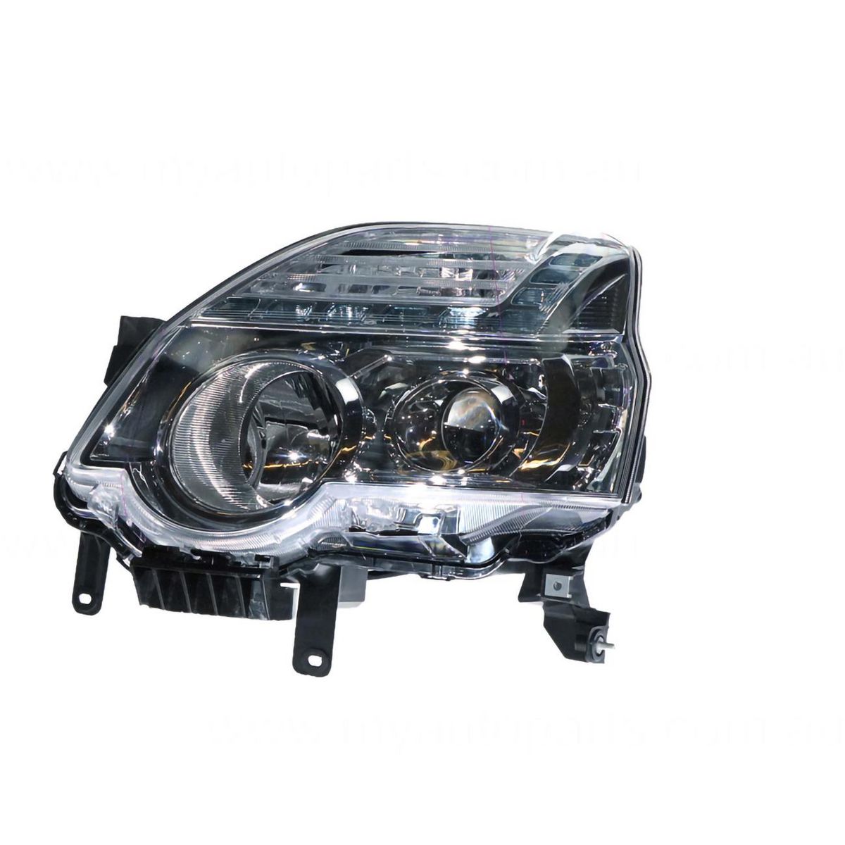 APG All Crash Halogen Electric Adjust Head Lamp Passenger Side Certified Suits Nissan X-Trail T31 2007 to 2014 NXU-21032LHQ
