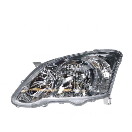 APG All Crash Head Lamp Passenger Side Certified suits Toyota Corolla ZZE120 Series 2004 to 2006 TCK-21031LHQ