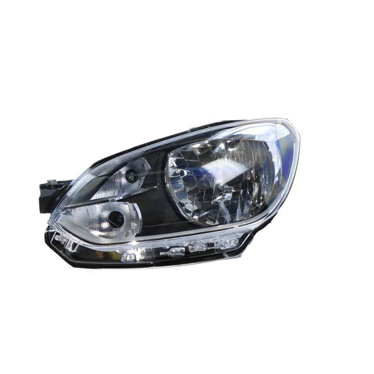 APG All Crash Halogen Electric Adjust Head Lamp Passenger Side Certified Suits Volkswagen Up AA 2012 to 2014 VUA-21030LHQ