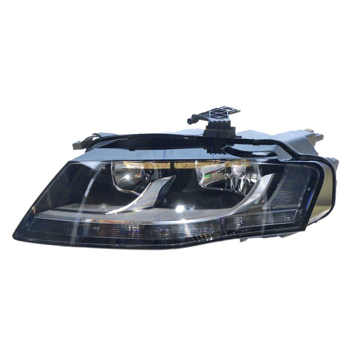 APG All Crash Halogen Head Lamp Passenger Side Certified Suits Audi A4 B8 4/2008 to 5/2012 UAU-21030LHQ