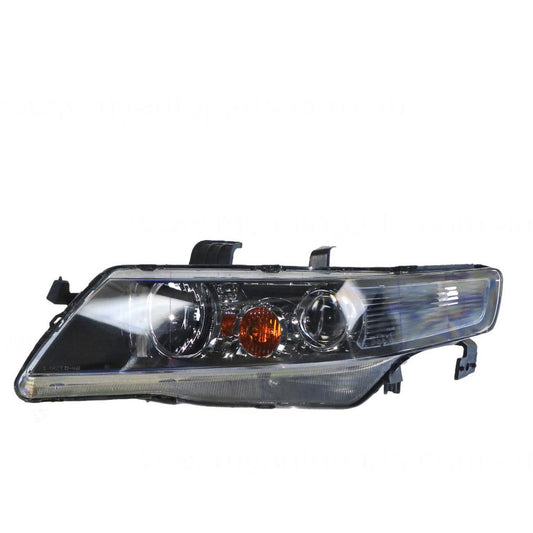 APG All Crash Halogen Head Lamp Passenger Side Certified Suits Honda Accord Euro CL 2003 to 2005 OAI-21030LHQ