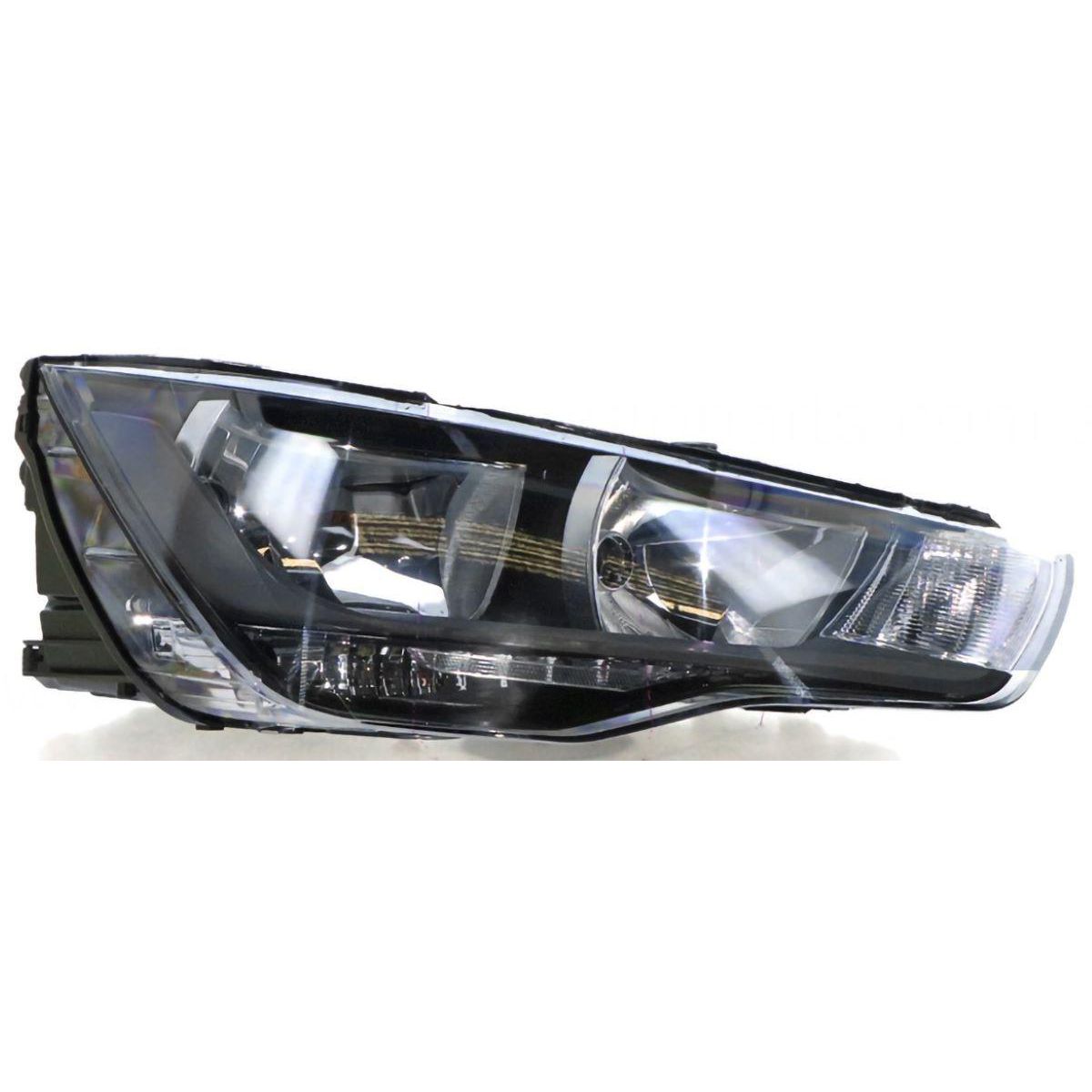 APG All Crash Halogen Head Lamp Drivers Side Certified Suits Audi A1 8X 2010 to 2015 UAAA-21030RHQ