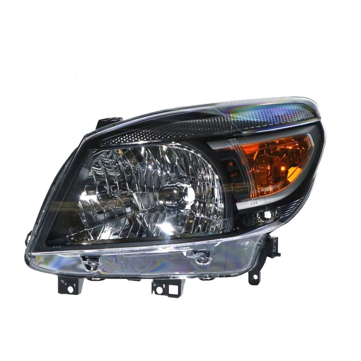 APG All Crash Halogen Manual Adjust Head Lamp Passenger Side Certified Suits Ford Ranger PK 2009 to 2011 FCG-21030LHQ