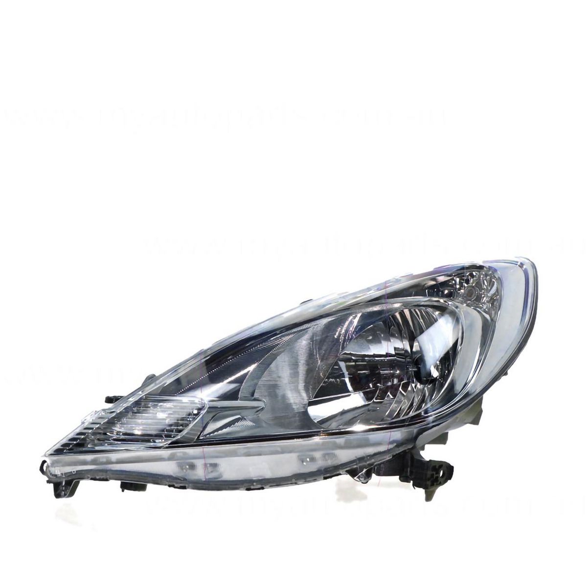 APG All Crash Halogen Manual Adjust Head Lamp Passenger Side Certified Suits Honda Jazz GE 2013 to 2014 OJB-21034LHQ