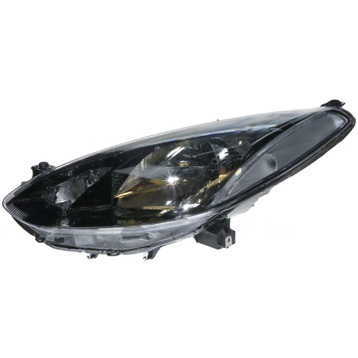 APG All Crash Halogen Manual Adjust Head Lamp Passenger Side Certified Suits Mazda 2 DE 2007 to 2014 MDG-21031LHQ
