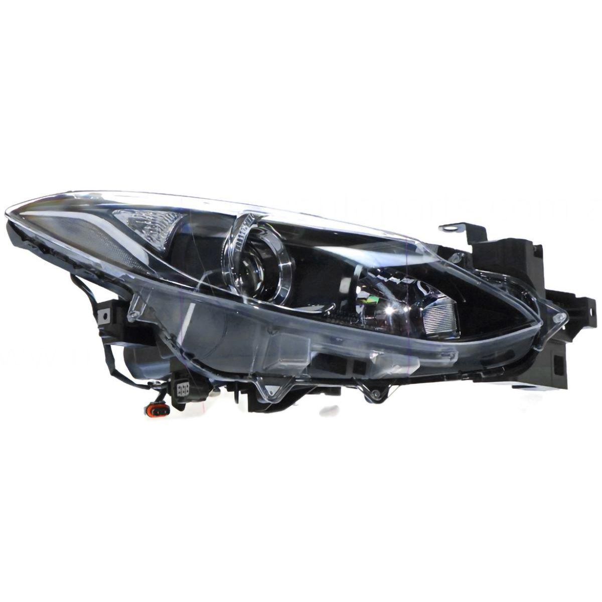 APG All Crash Halogen Head Lamp Drivers Side Certified Suits Mazda 3 BM 11/2013 to 5/2016 MBR-21030RHQ