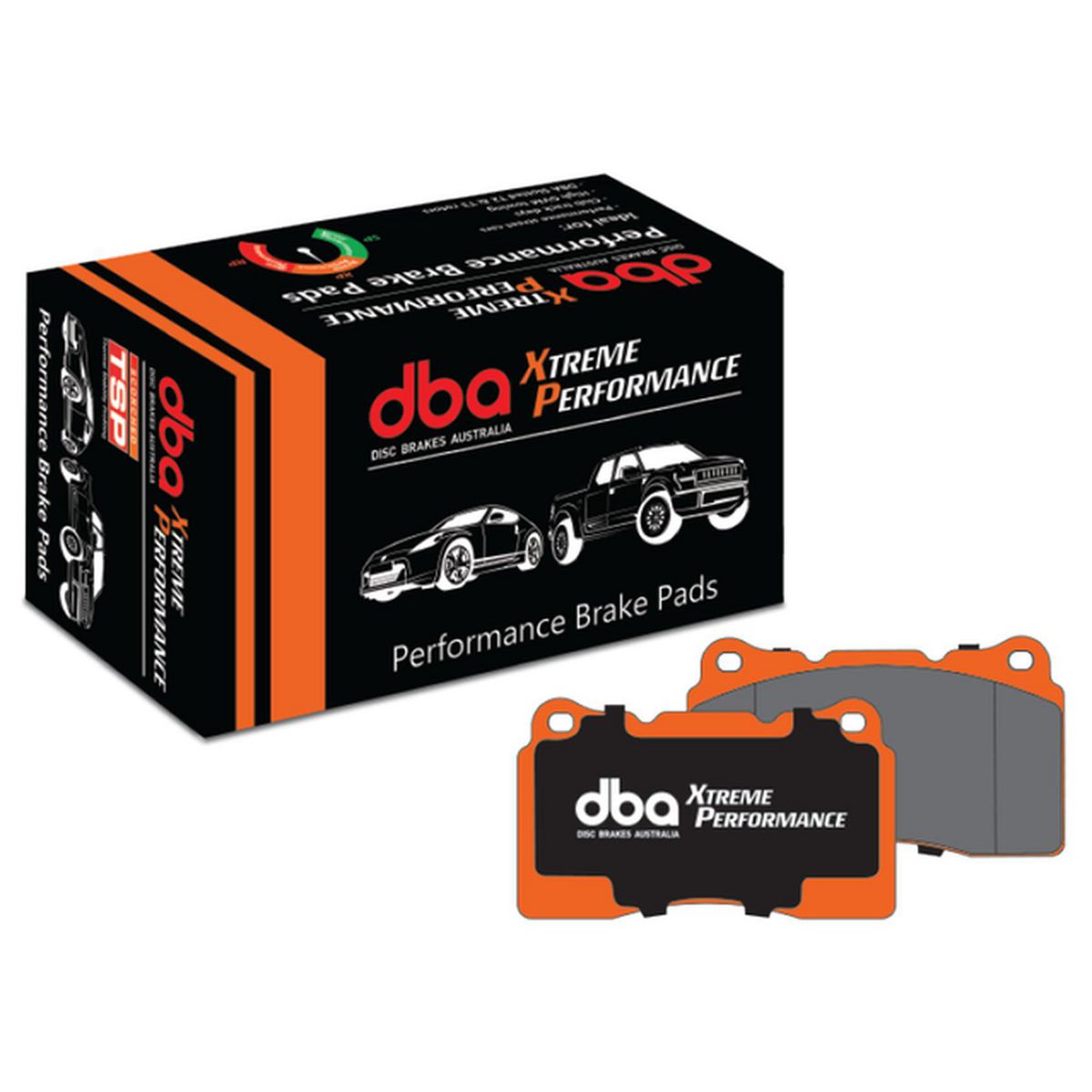 DBA Xtreme Performance Brake Pad Set Rear DB1390XP