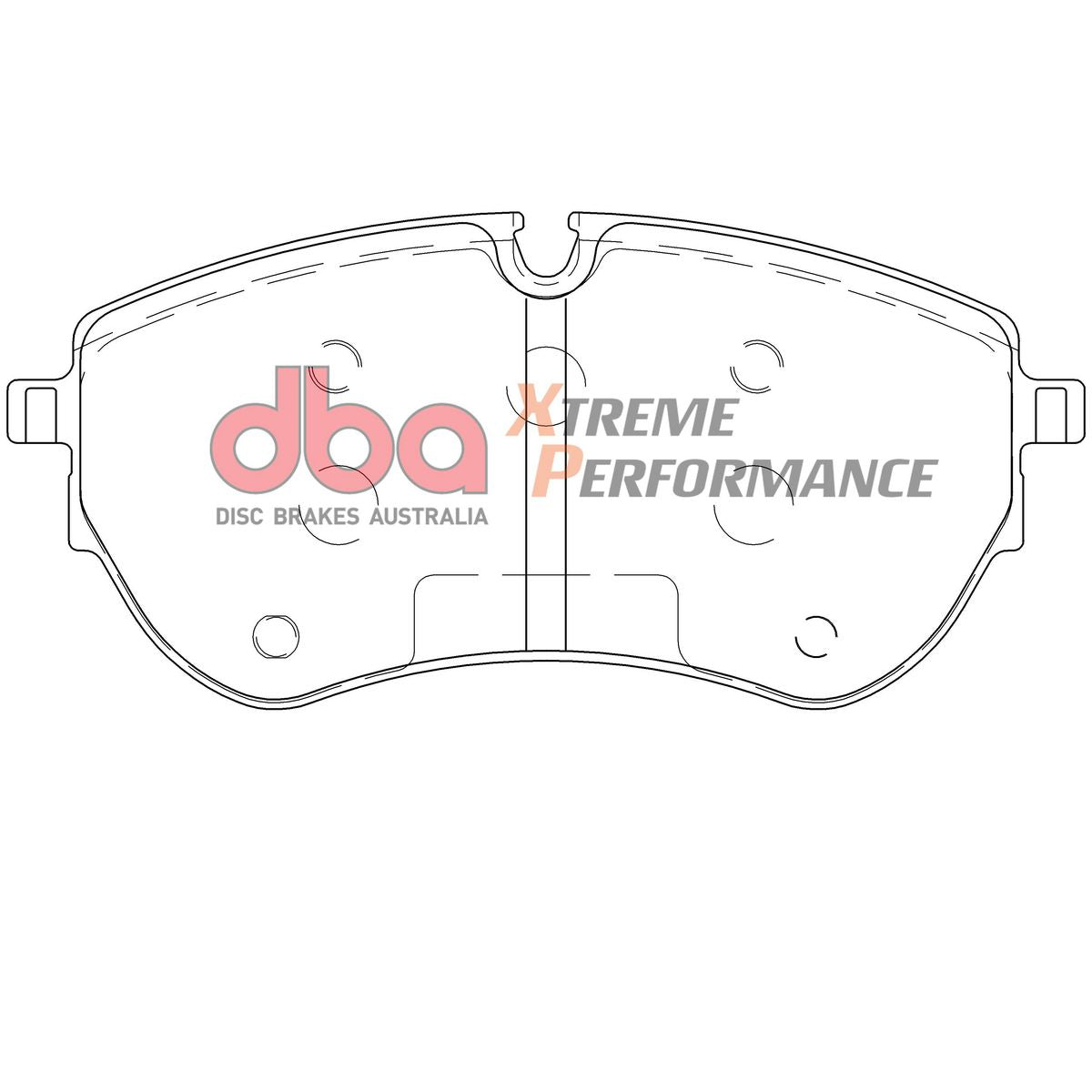 DBA Xtreme Performance Brake Pad Set Front DB1501XP