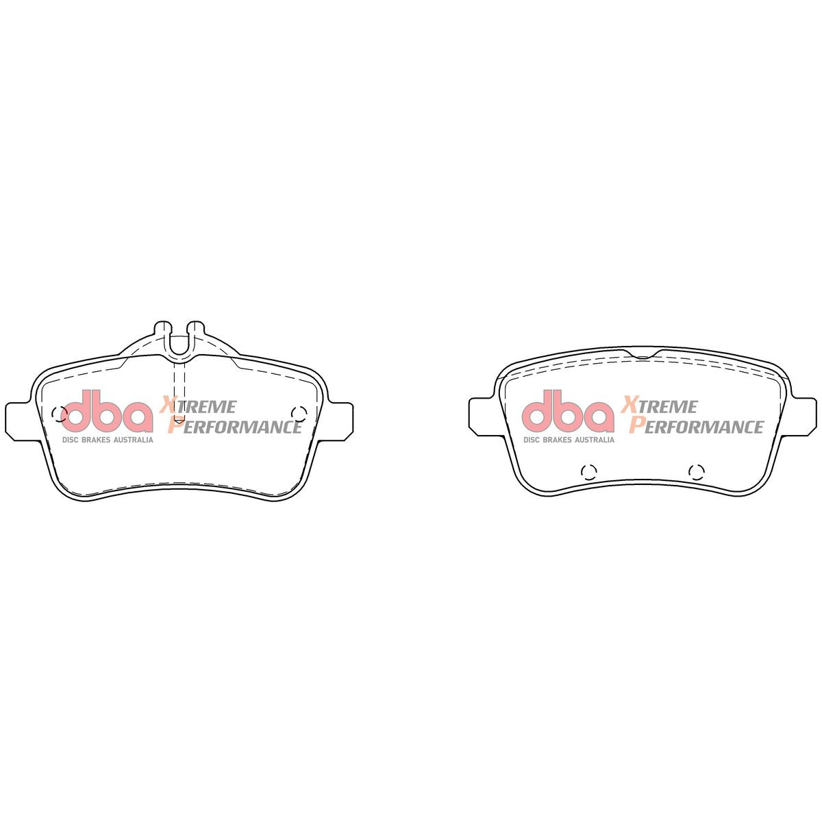 DBA Xtreme Performance Brake Pad Set Rear DB8880XP