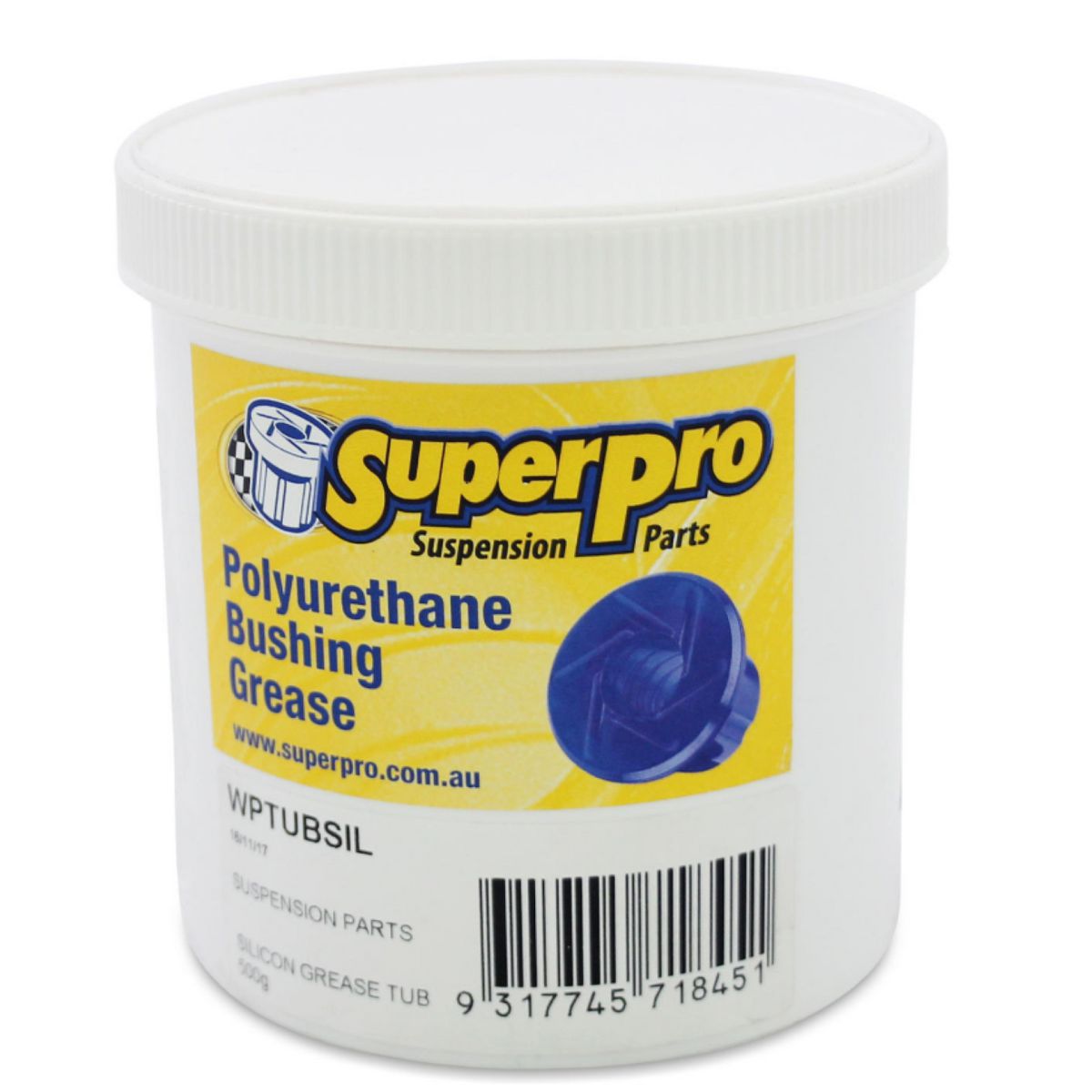 SuperPro Silicone Grease Tub 500g WPTUBSIL