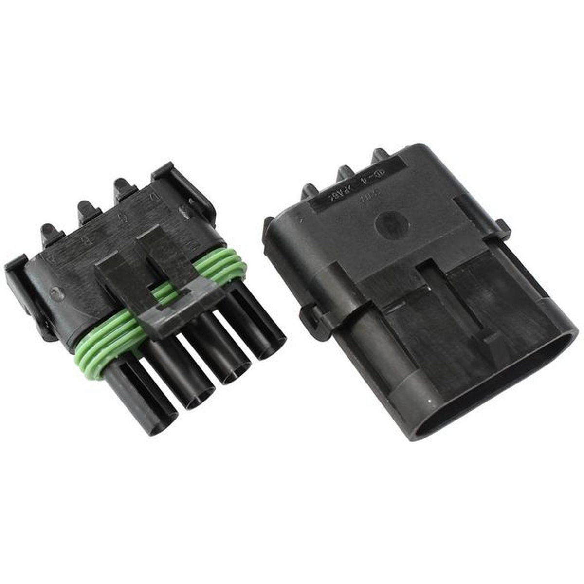 Aeroflow Weatherpack 4 Pin Connector AF49-8504