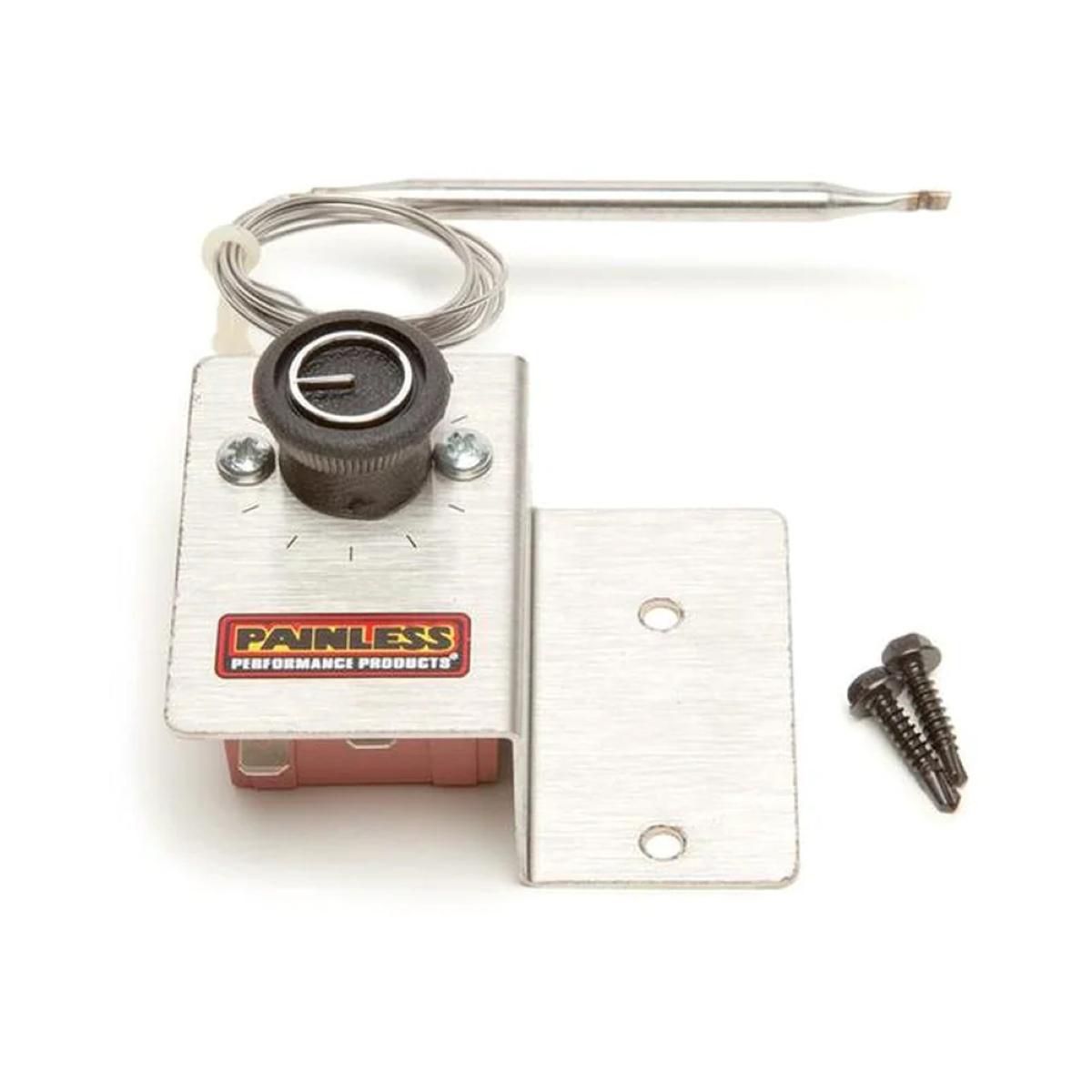 Painless Adjustable Thermostat Kit without Relay-Temp range 32F to 248F (35C to 120C) PW30112