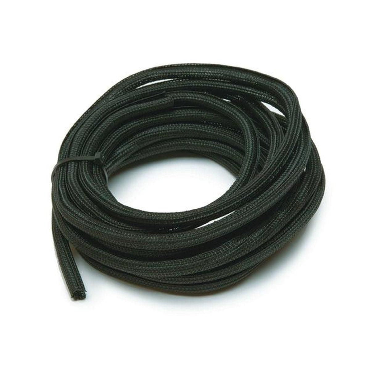 Painless 1/4 in Dia Power Braid High Temp Wire Wrap-20 ft L, Up To 257F PW70901