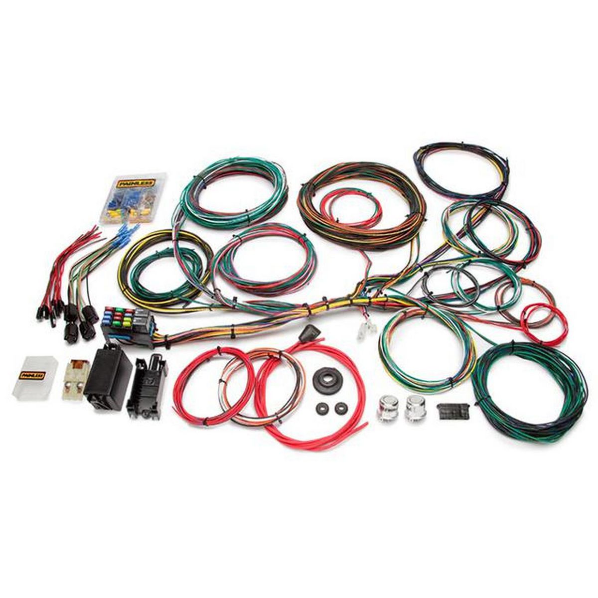Painless 21 Circuit Universal Ford Muscle Car Wiring Harness PW10123