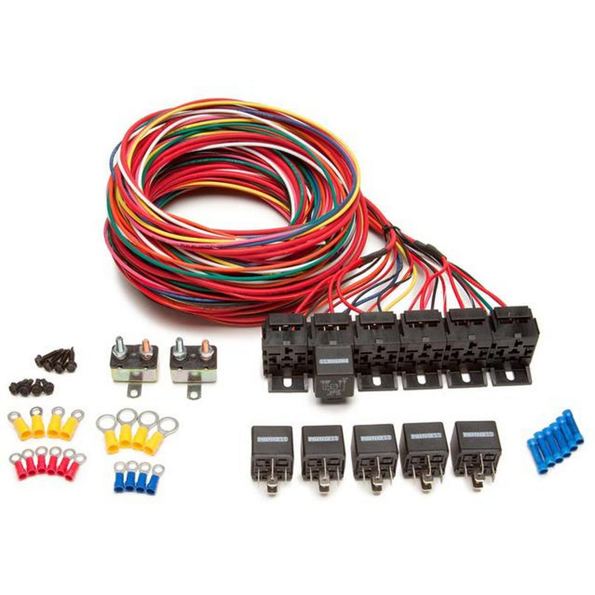 Painless 6-Pack 40 amp Relay Block Kit PW30108