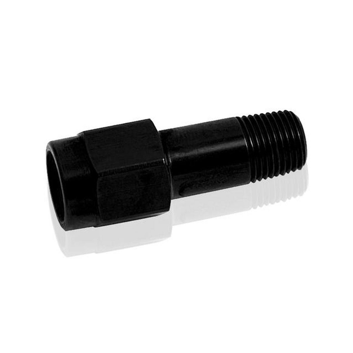Aeroflow AF372-06BLK 3/8" Npt Extension Black Male To Female