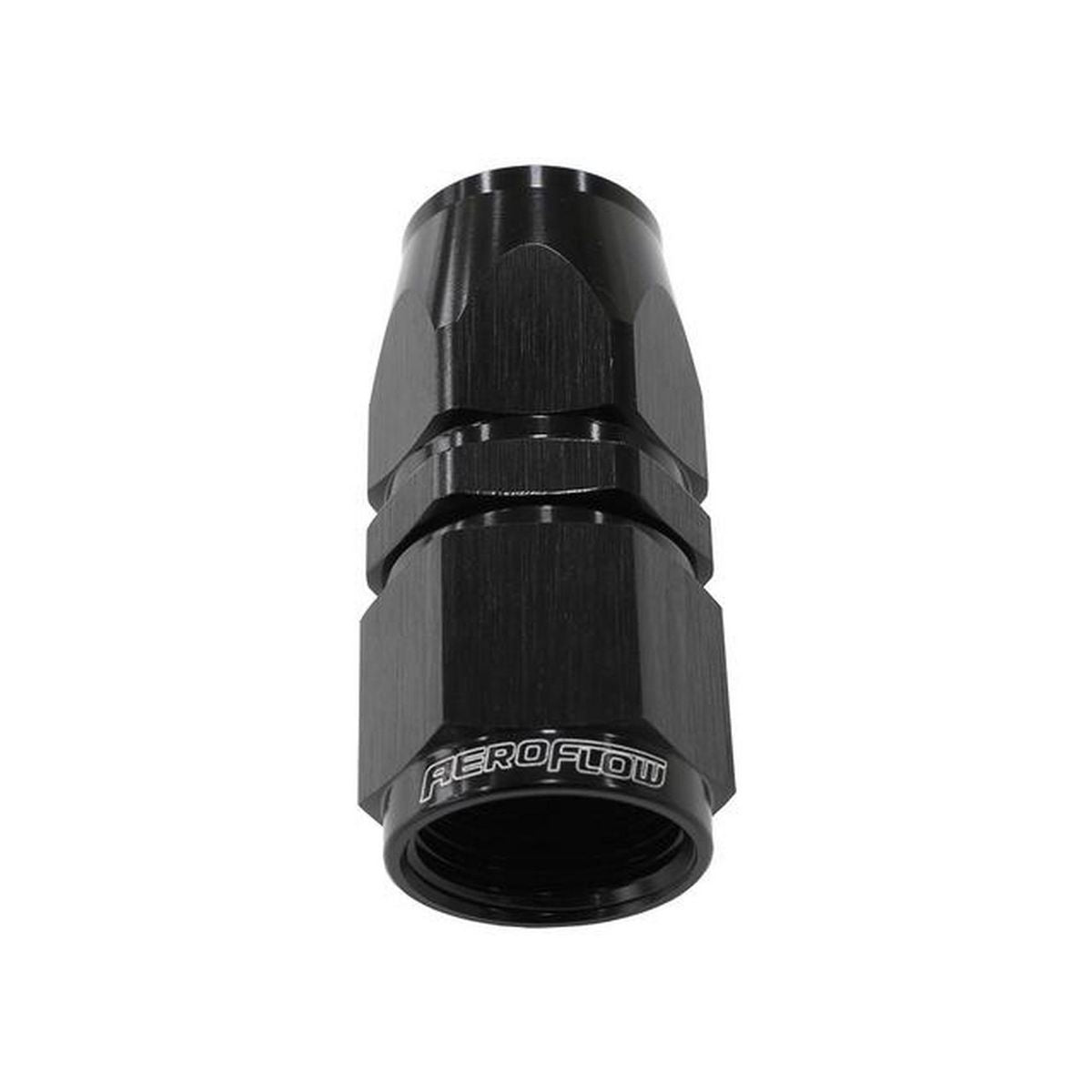 Aeroflow AF201-16DBLK Alloy Straight Hose End -16AN Black Swivel Nut Suits Teflon AF201-16DBLK