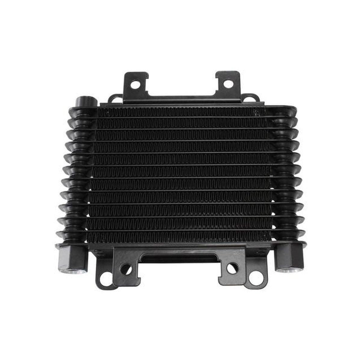 Aeroflow Competition Oil & Transmission Cooler 10 x 7-1/2" x 3-1/2" W/ 80w FAN & Switch -10 Orb