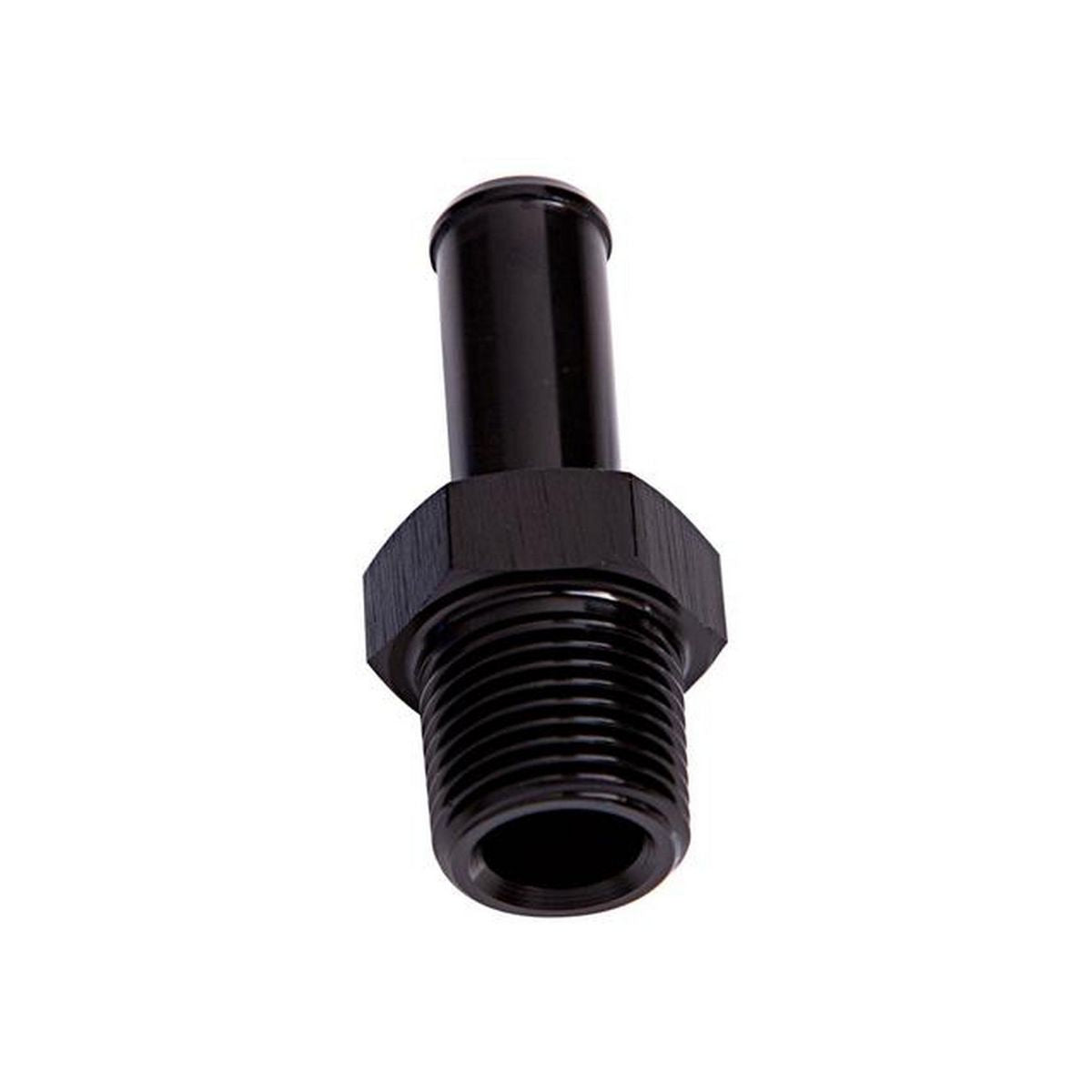 Aeroflow AF841-06-05BLK Male 3/8" Npt To 5/16" Barb Black Straight Male To Male