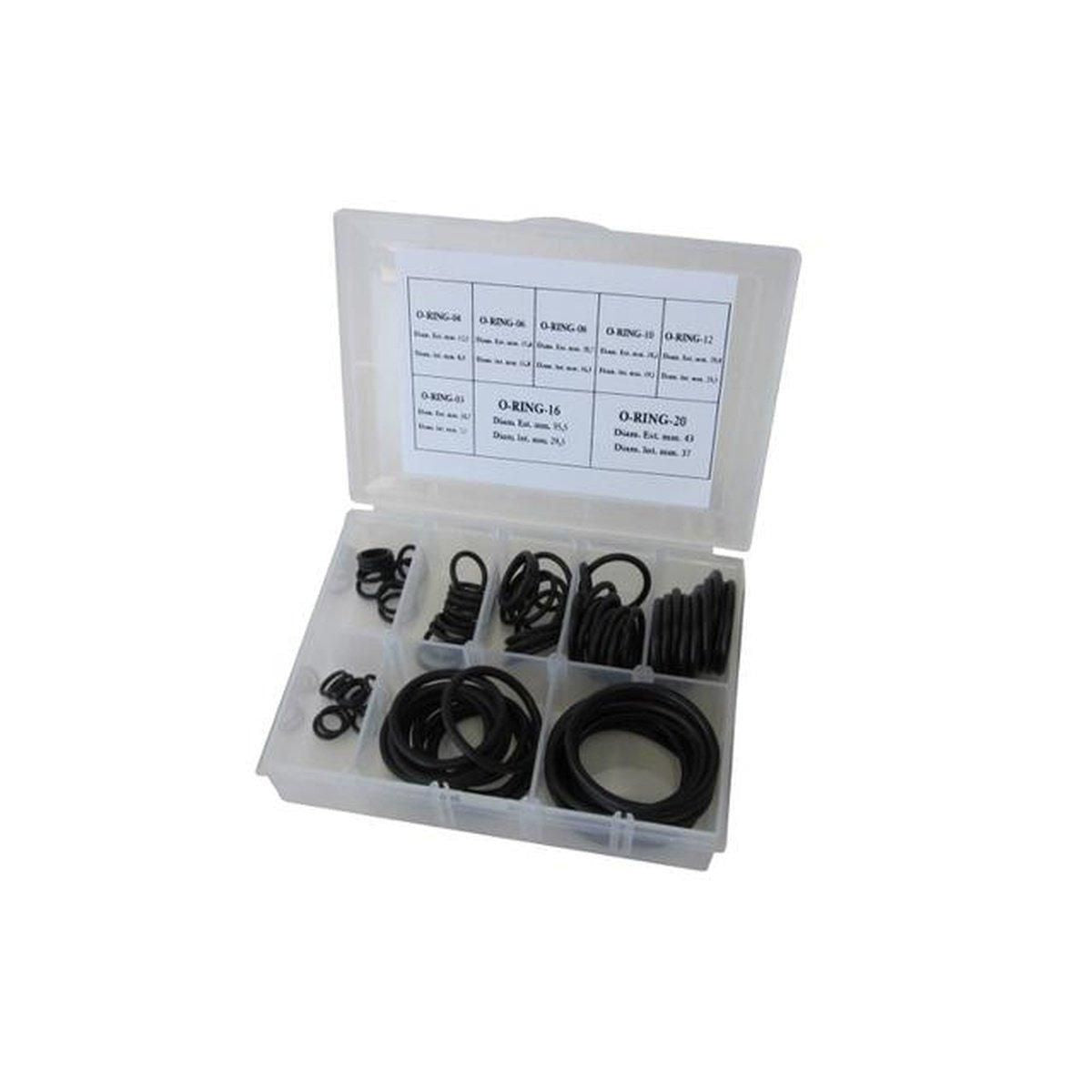 Aeroflow AF174-KIT Buna N O-Rings -3 To -20AN Pk 10 Of Each In Plastic Case