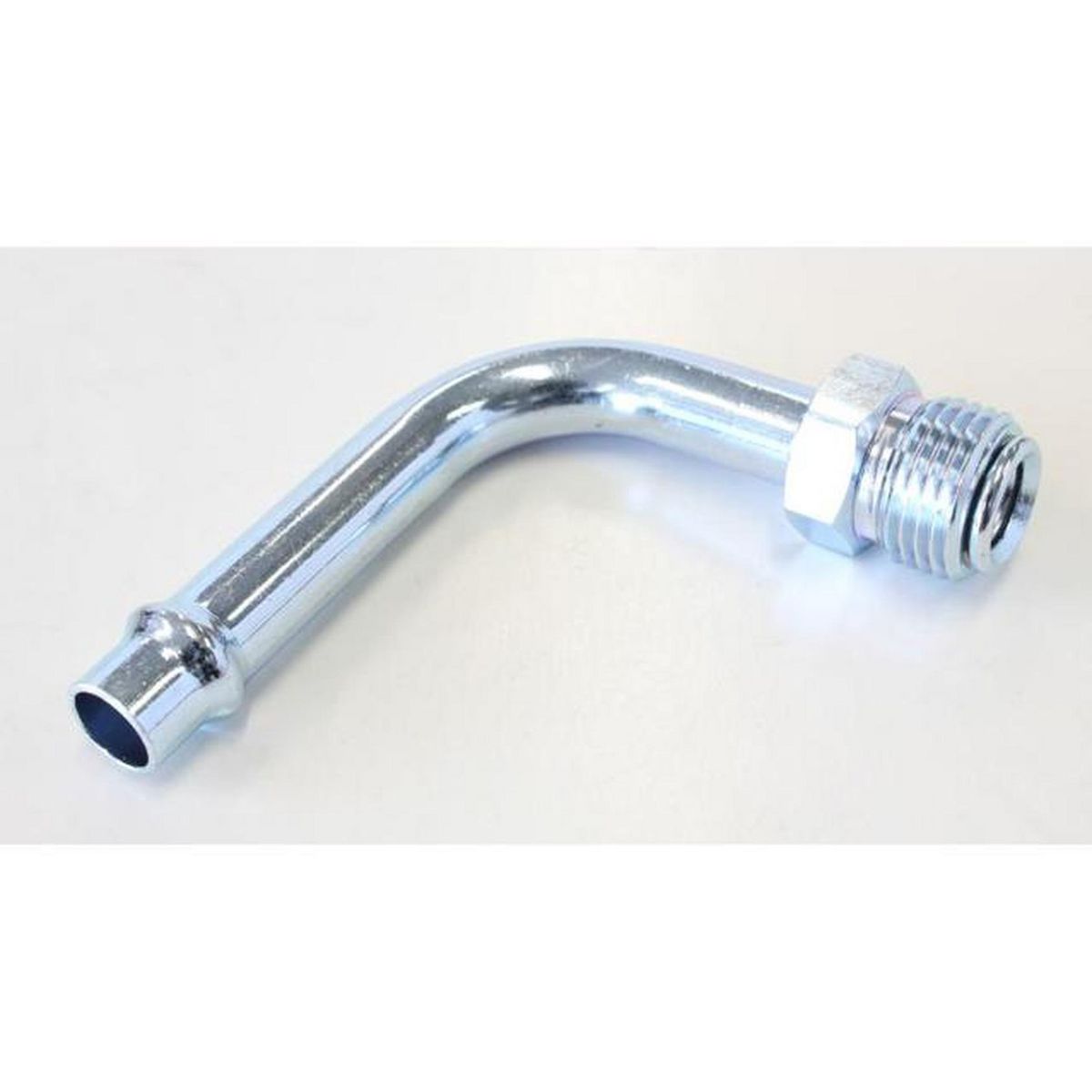 Aeroflow AF714-27 Holley Carb Inlet Fittings 5/8 Inverted To 3/8" Barb 90Deg
