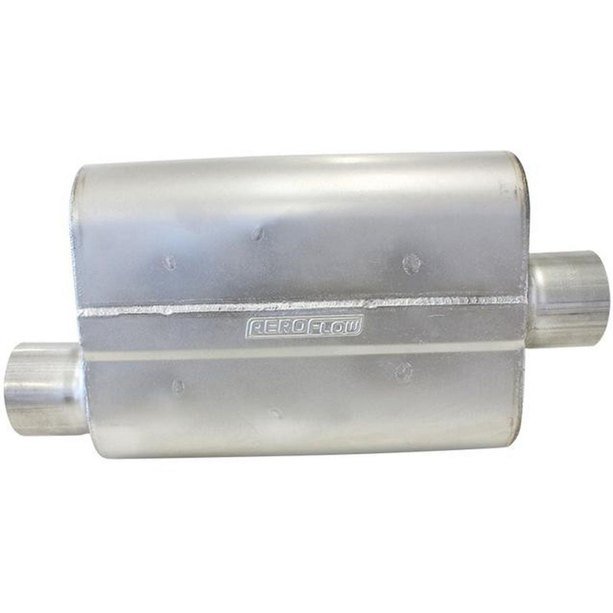 Aeroflow AF5001-250 2.5" Offset / Centre Muffler 13" Length,10" Width,4-1/4" H
