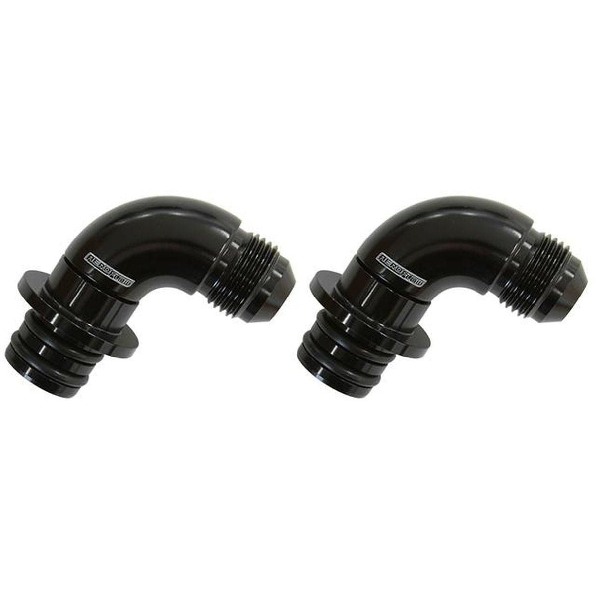 Aeroflow AF72-5051 Trans Cooler Port Fittings Full Flow -8AN Suits Ford 6R