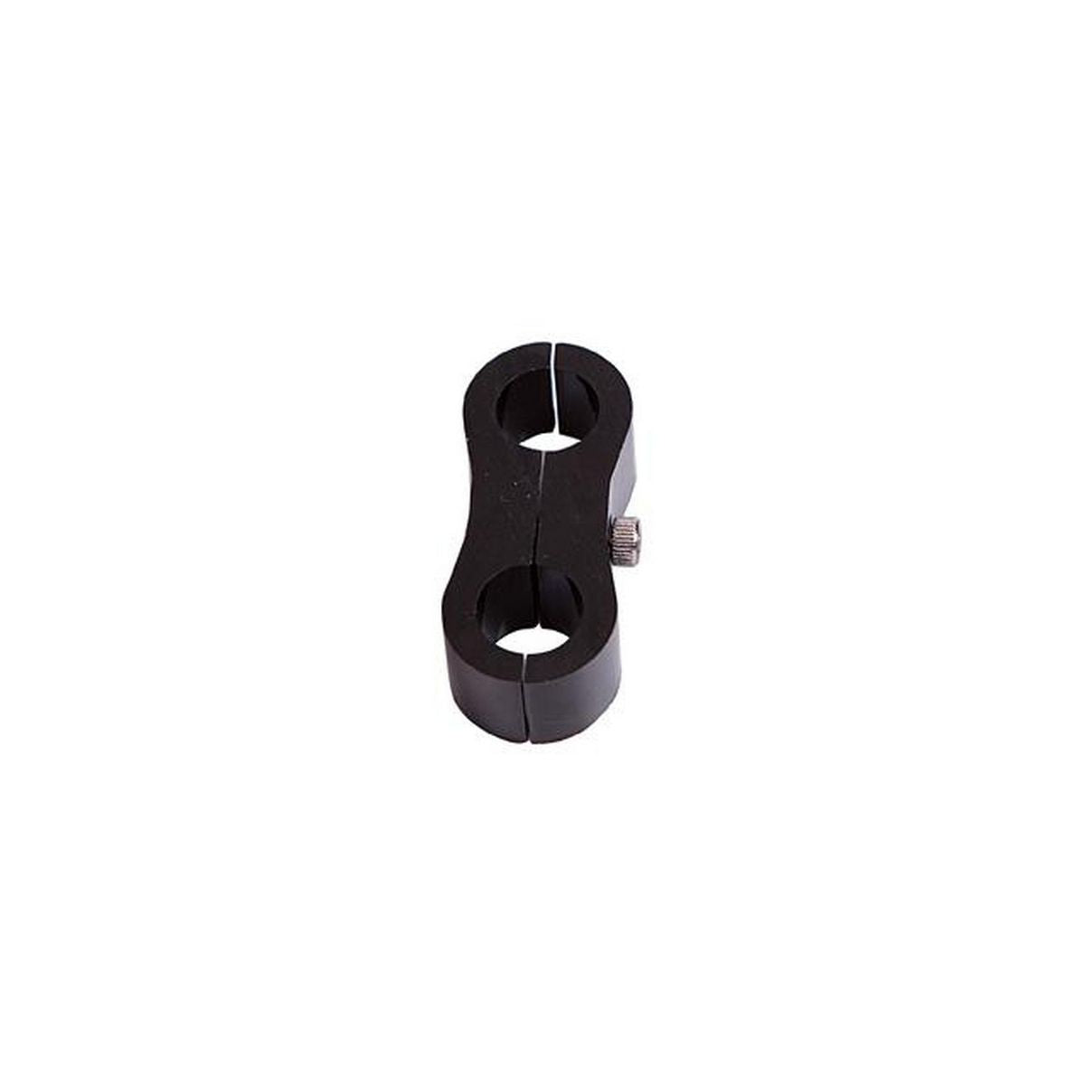Aeroflow AF156-07BLK Billet Dual Hose Seperator Black 11mm ID or 7/16" ID