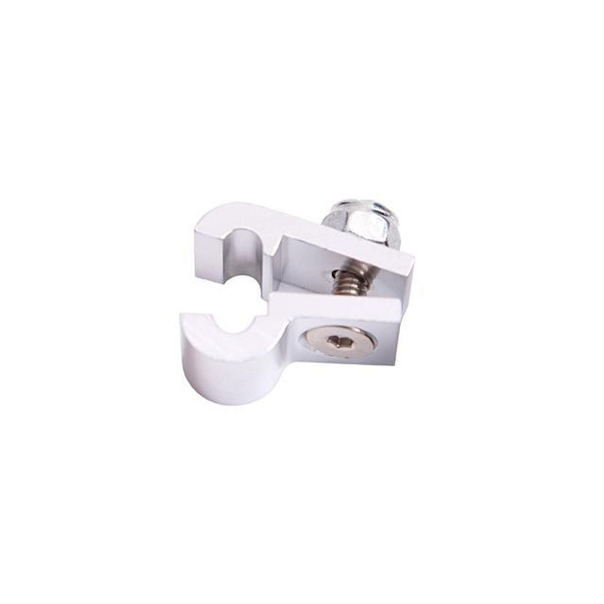 Aeroflow AF157-10S Billet P Style Clamp -8 Hose Silver 16mm ID or 5/8" ID