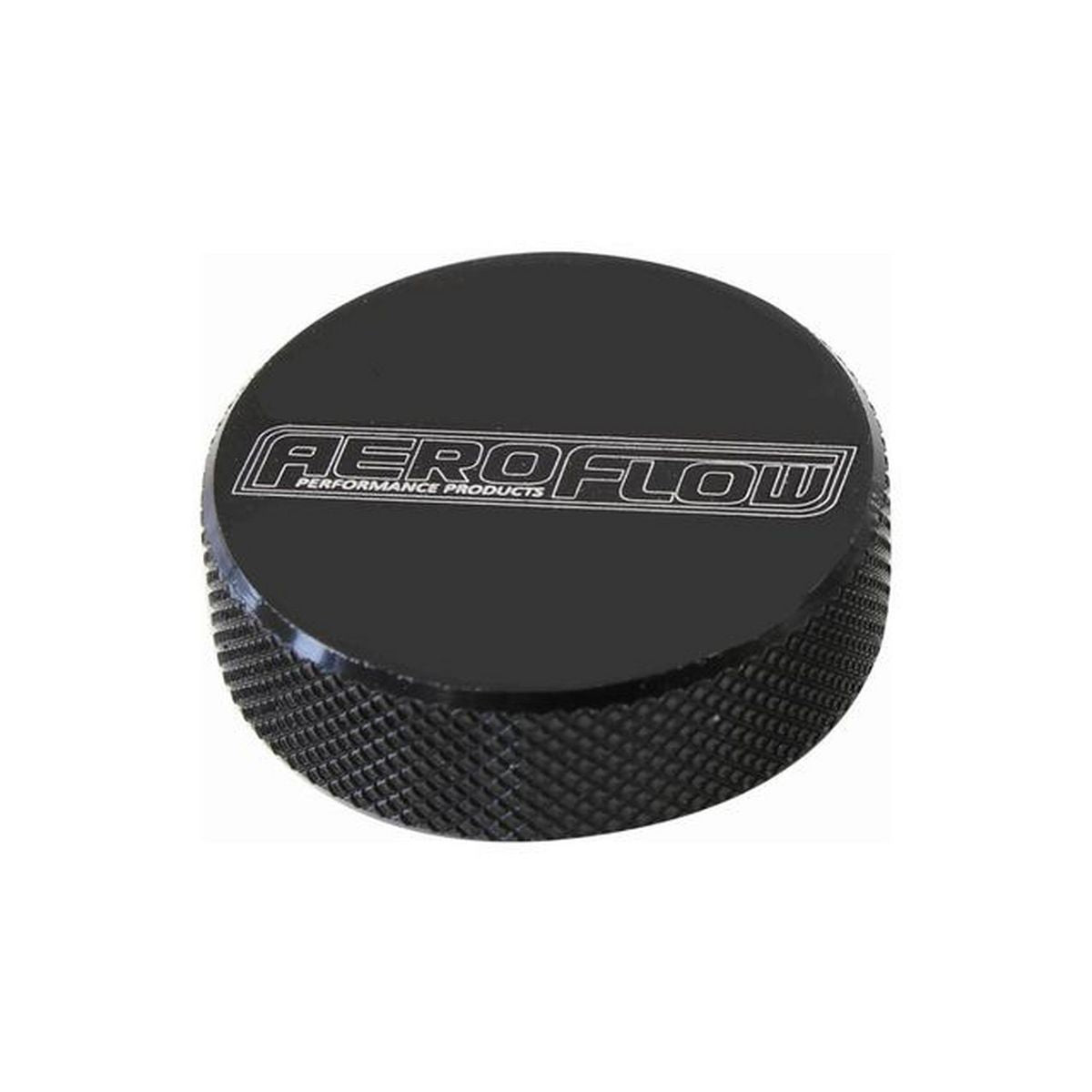 Aeroflow AF55-1005BLK Tall Air CleAN Nut 1/4" Black Female Thread 1/4" Unc