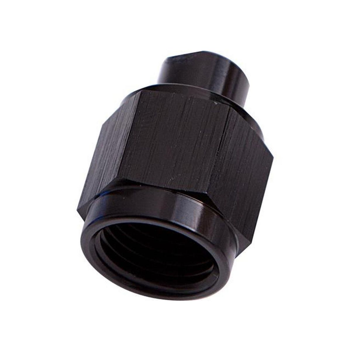 Aeroflow AF820-12BLK Flare Cap Female -12AN Black -12AN Female Blank Off