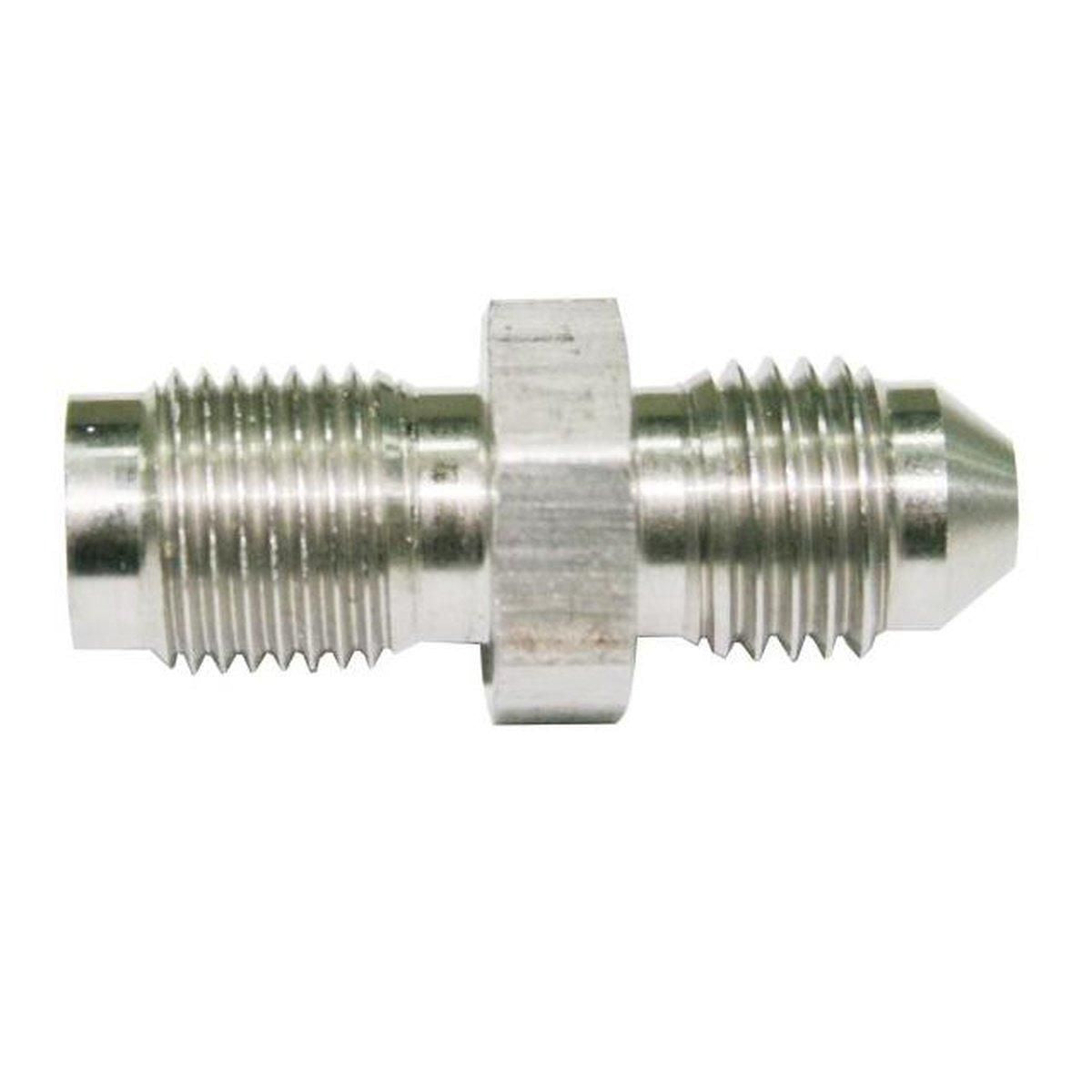 Aeroflow AF347-03 -3AN To Inverted 3/8 X 24 Stainless Male To Male Long