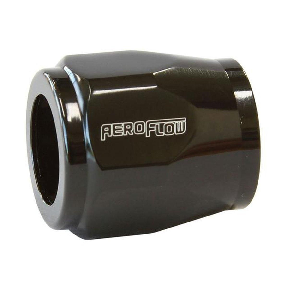 Aeroflow AF150-34BLK Hex Hose Finisher 58.5mm ID Black 2-5/16" ID Clamp