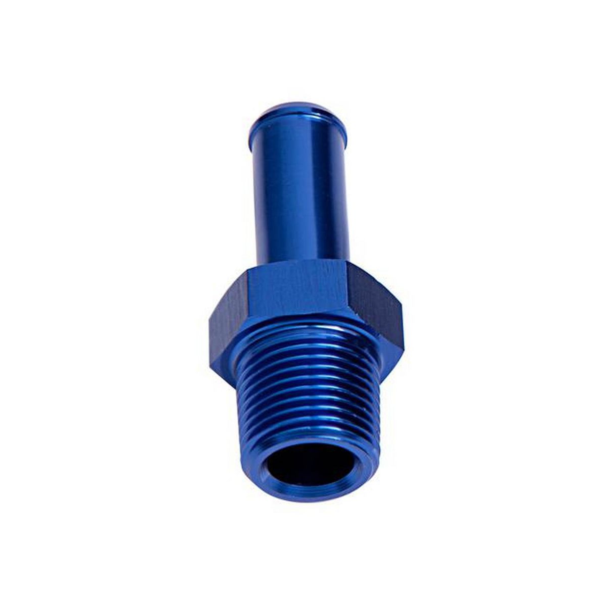 Aeroflow AF841-04 Male 1/8" Npt To 1/4" Barb Blue Straight Male To Male