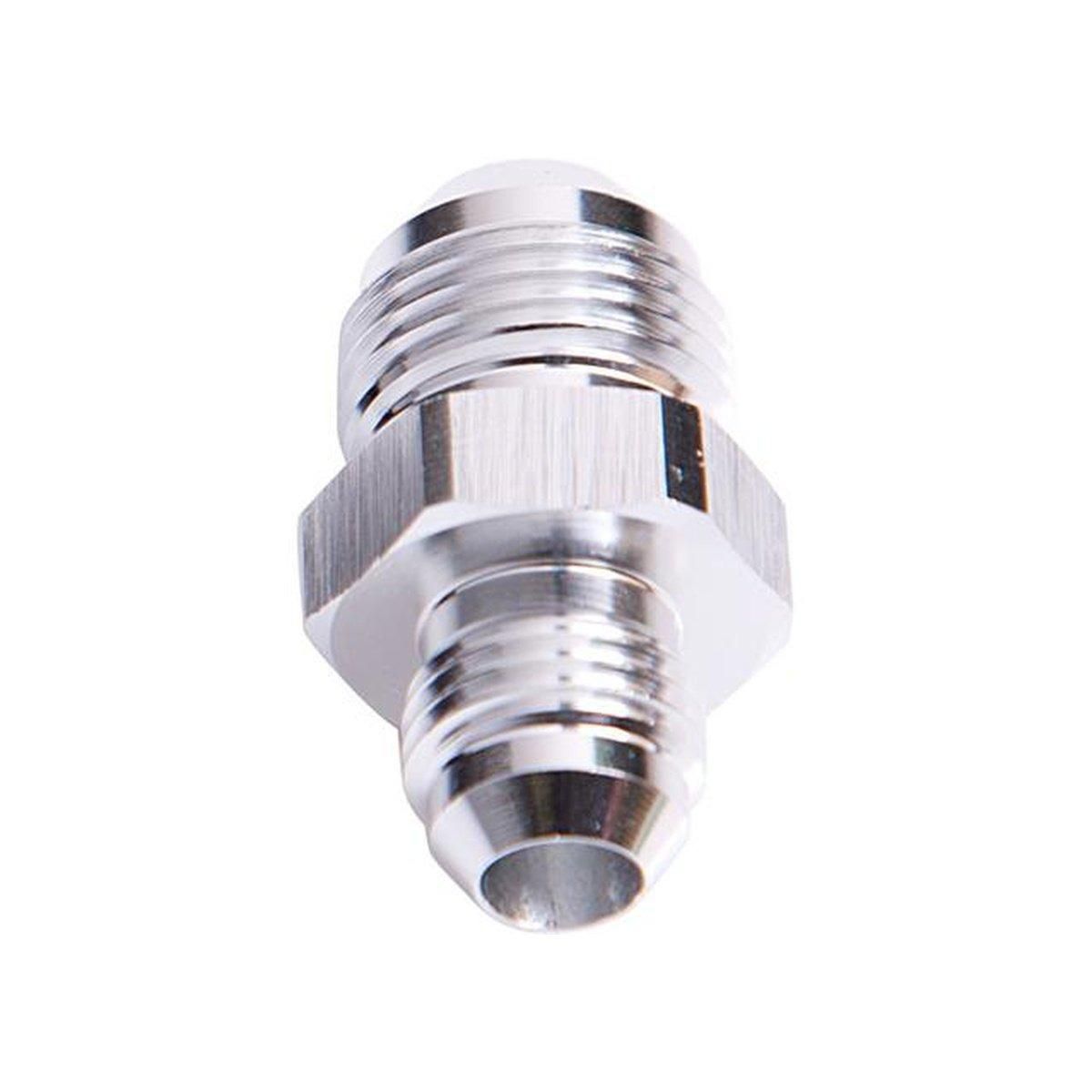 Aeroflow AF815-08-06S Male Flare Reducer Silver -8AN To -6AN Reducer
