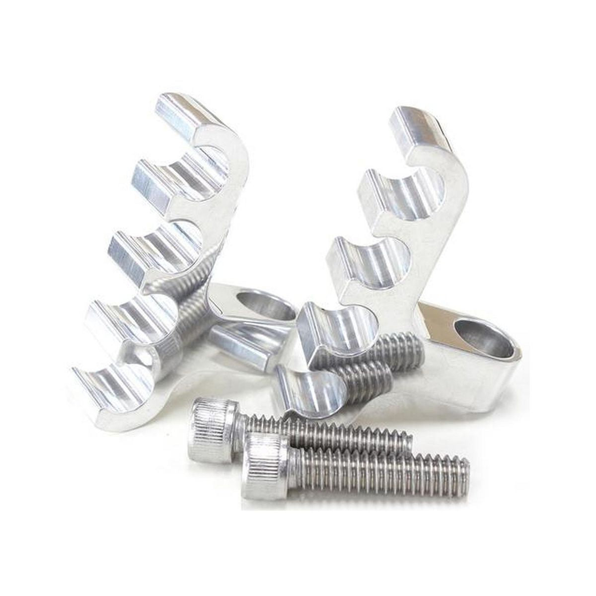 Aeroflow Polished 4 Wire Lead Separator Bolt Into Valve Cover Thread