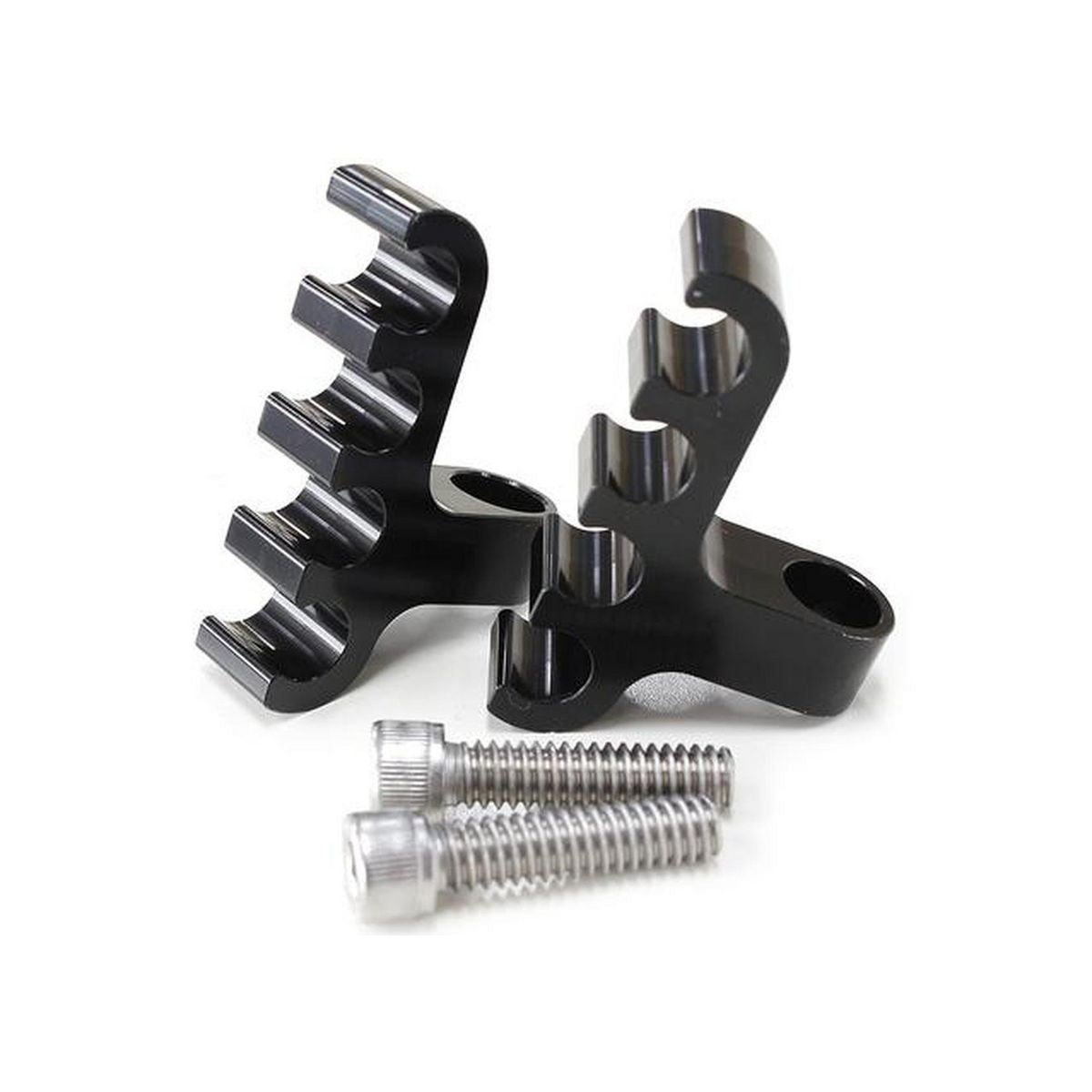 Aeroflow Black 4 Wire Lead Separator Bolt Into Valve Cover Thread
