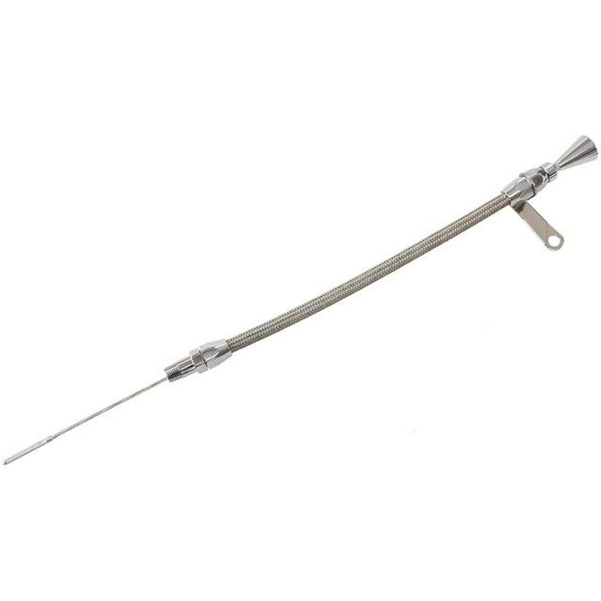 Aeroflow 1/4" Npt Universal Dipstick Chrome, 20.75" Oal CAN Be Cut