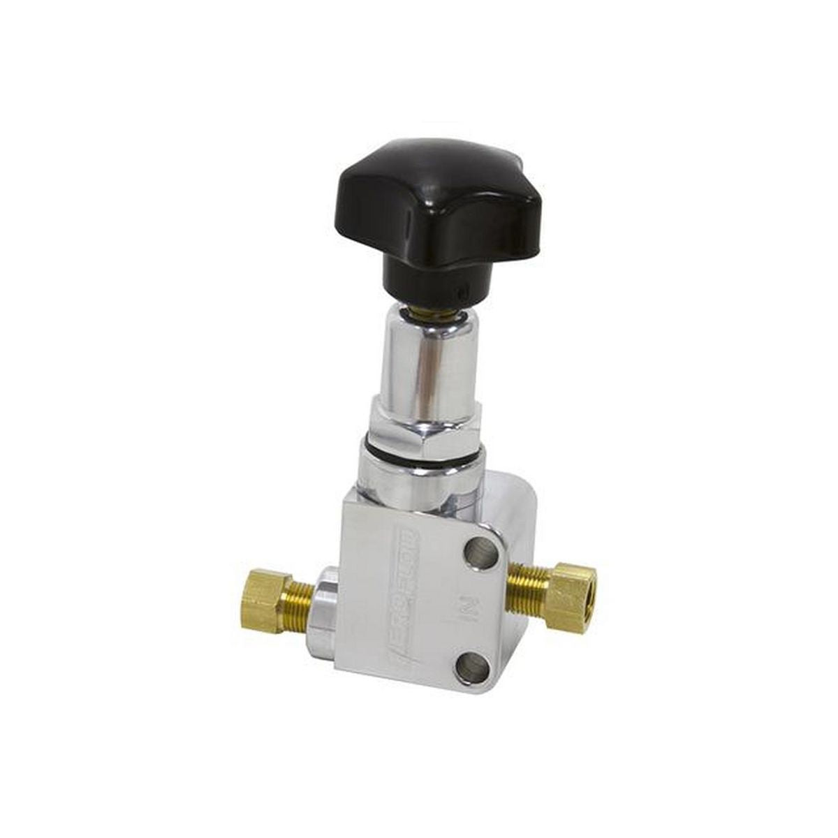 Aeroflow AF64-3042 Brake Proportioning Valve Knob Style Polished